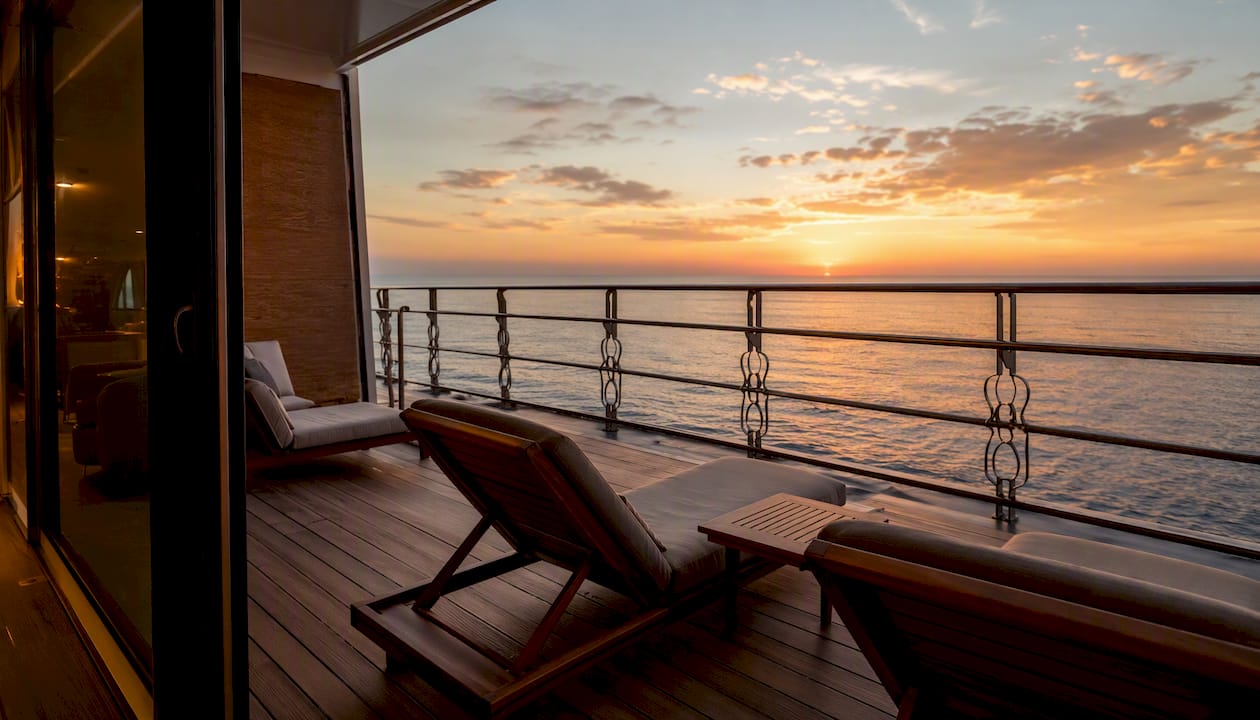 What Is a Verandah Suite on a Cruise Ship?