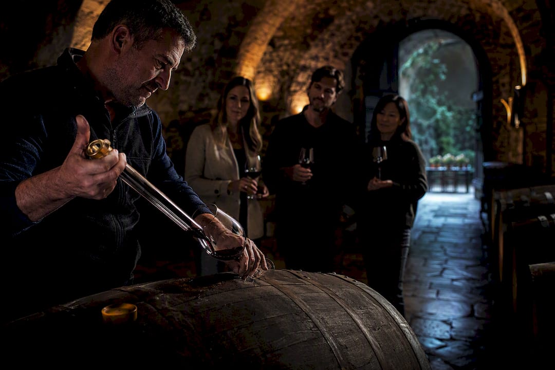 Secure Invitation Only Tastings on Luxury Private Winery Tours